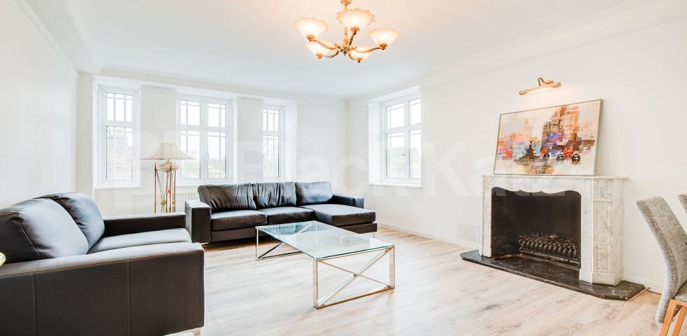 			3 Bedroom, 1 bath, 1 reception Apartment			 Edwardes Square , HIGH STREET KENSINGTON 